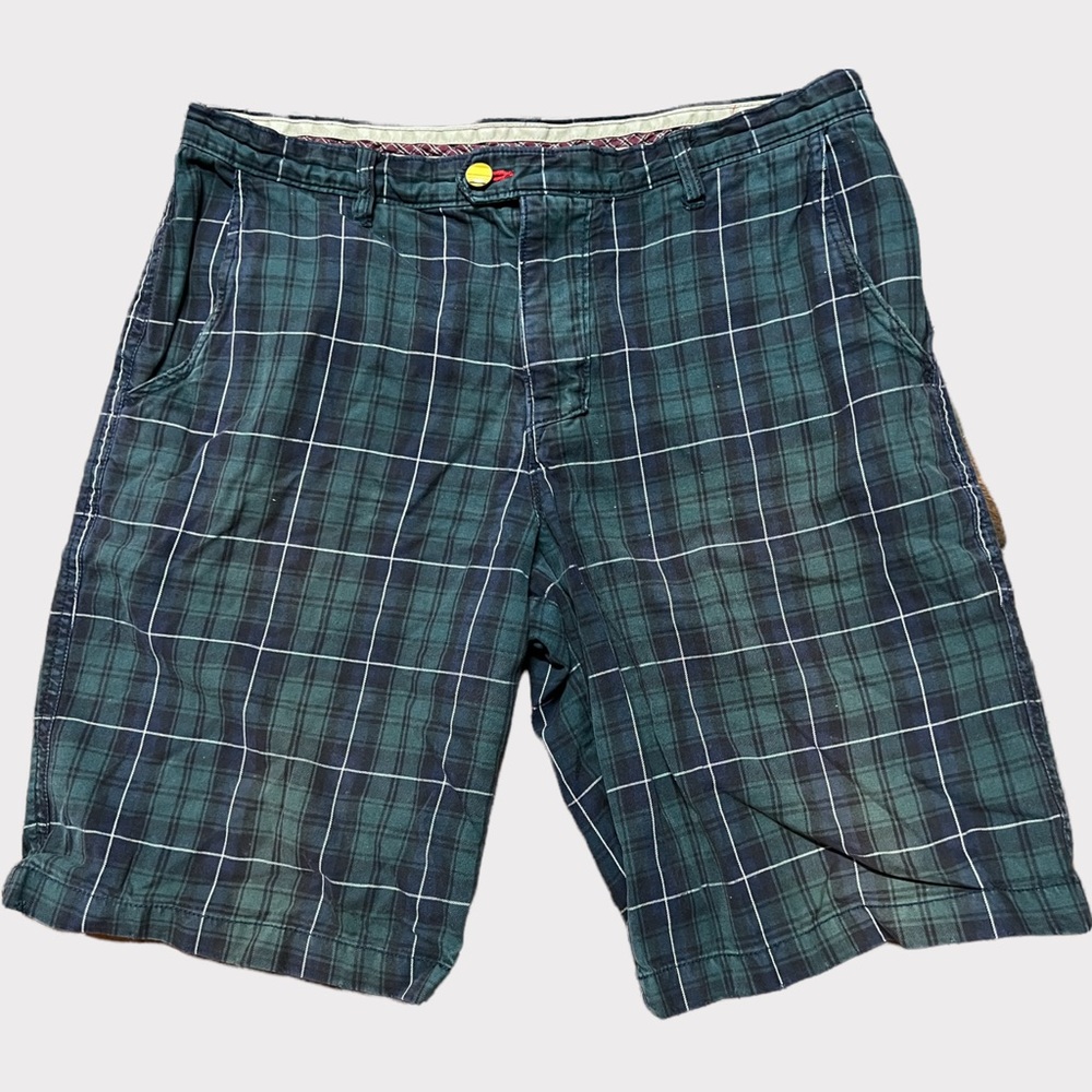 Keanan Duffty Plaid Shorts Size 34